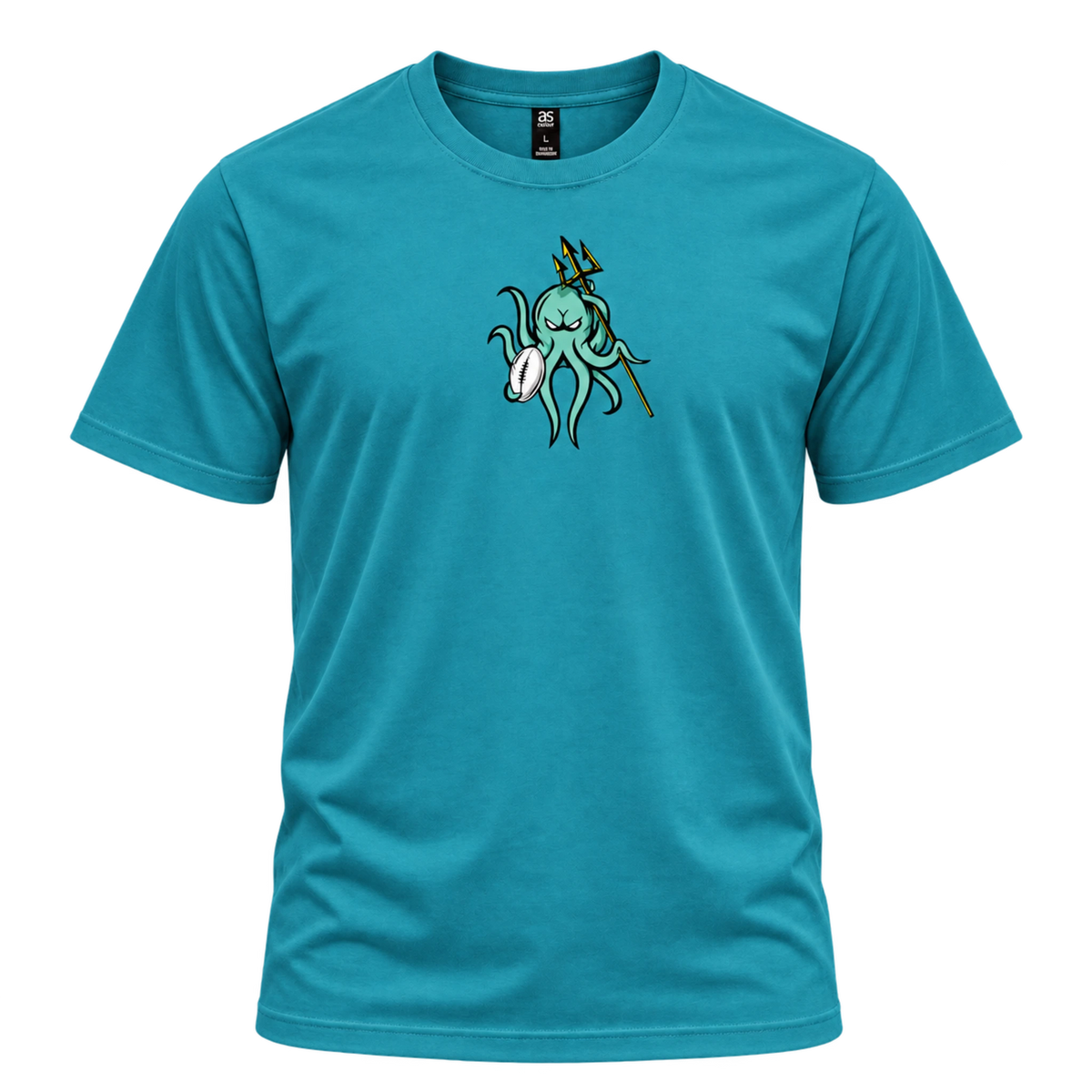 Kraken NFL Teal Cotton Tee