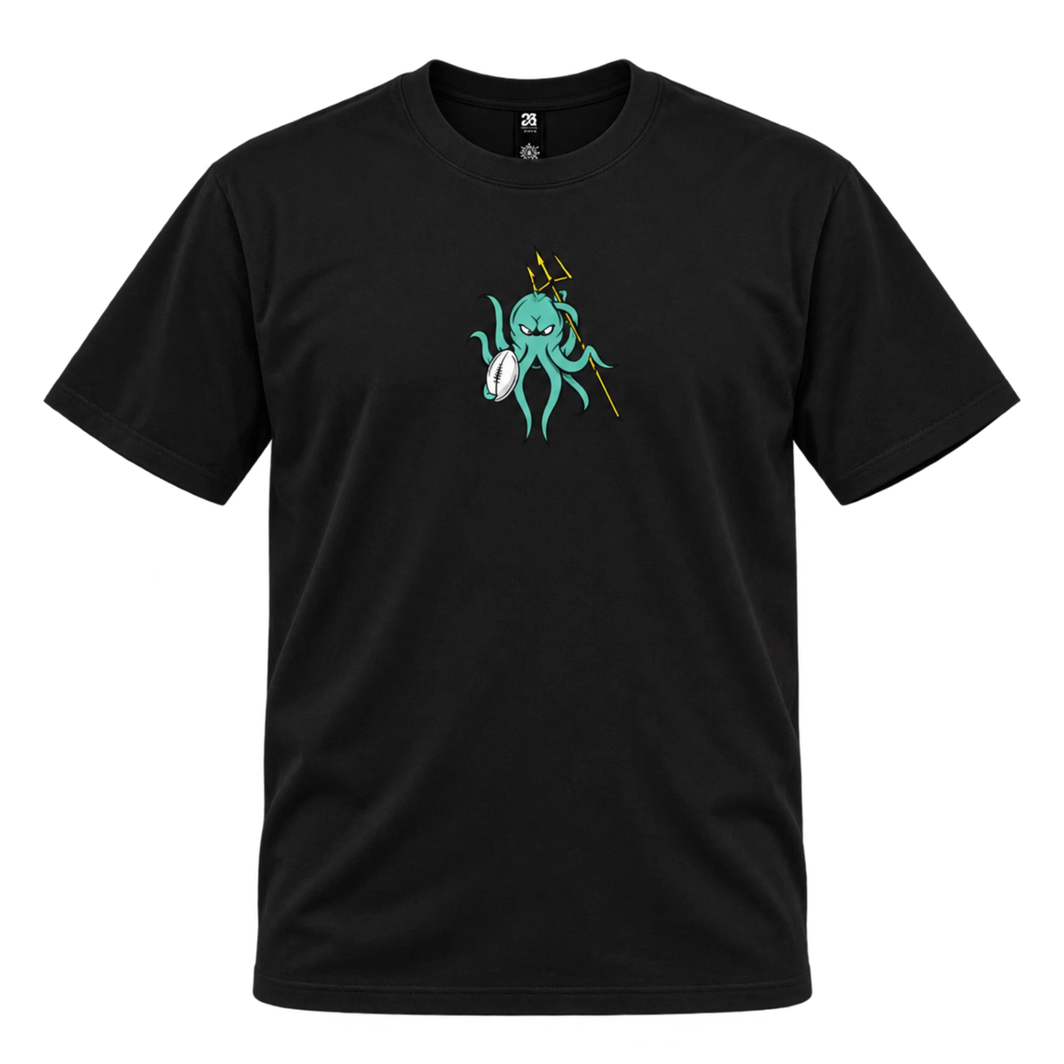 Kraken NFL Black Cotton Tee