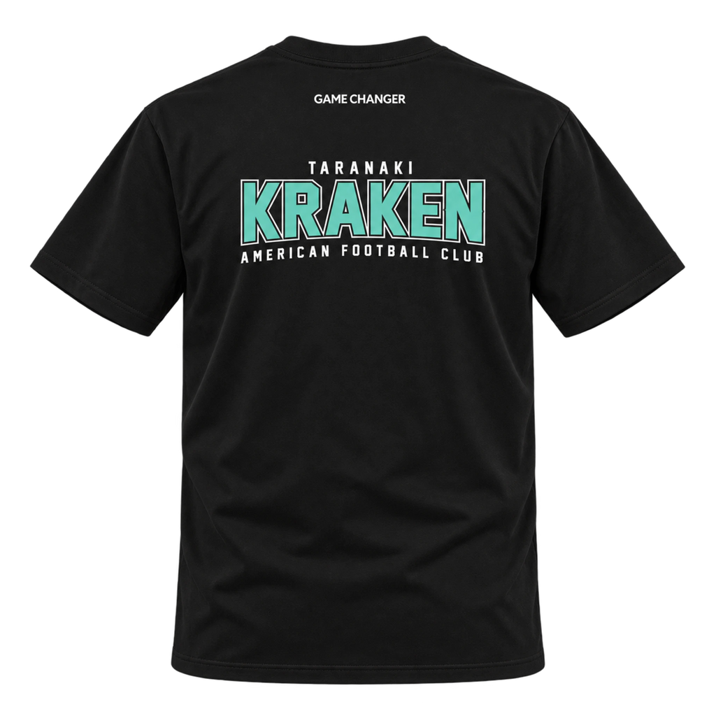Kraken NFL Black Cotton Tee