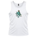 Kraken NFL White Cotton Singlet