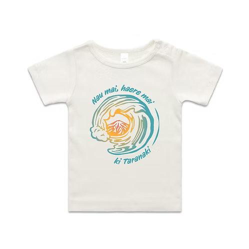 Nau Mai Haere Mai Organic Infant Tee