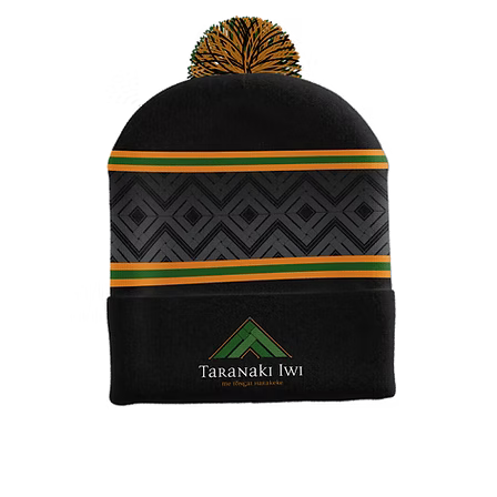 Taranaki Iwi Knitted Beanie