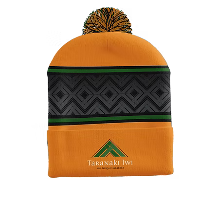 Taranaki Iwi Knitted Beanie
