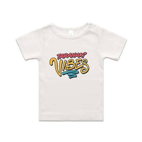 Taranaki Vibes Organic Infant Tee