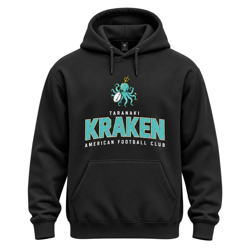 Kraken NFL Black Cotton Hoodie