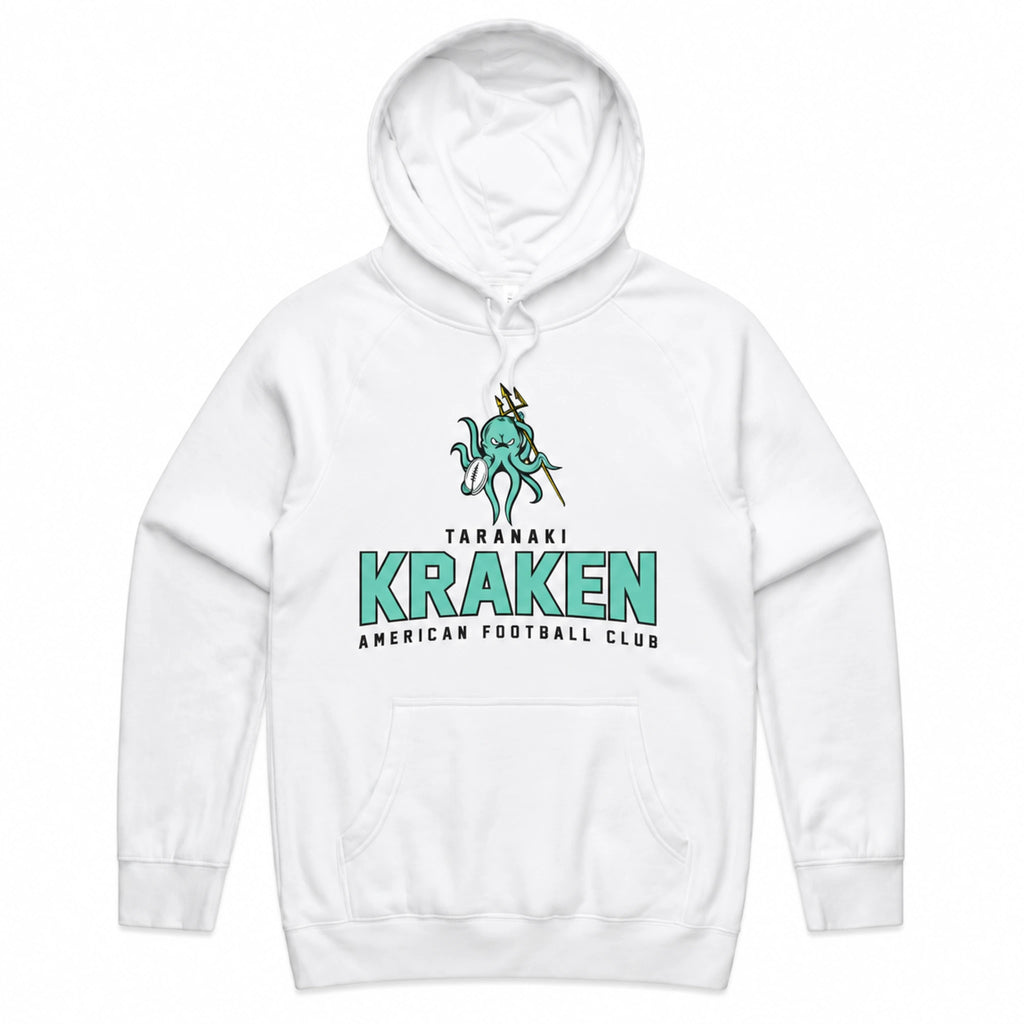 Kraken NFL White Cotton Hoodie
