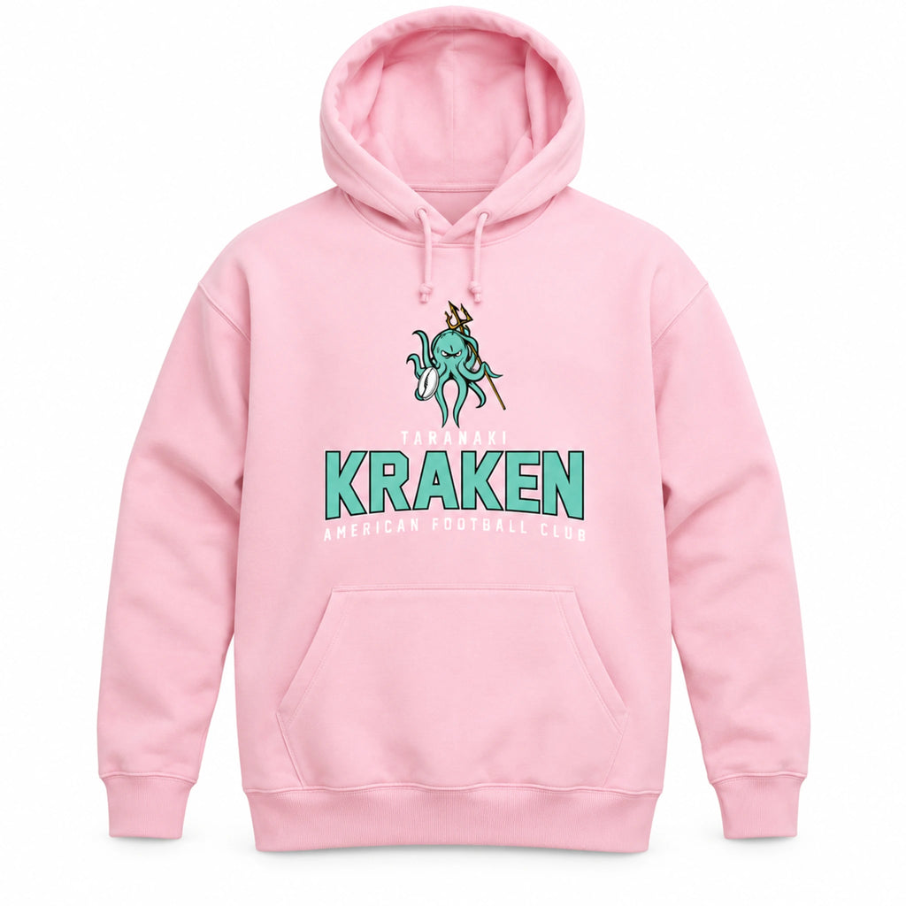 Kraken NFL Pink Cotton Hoodie