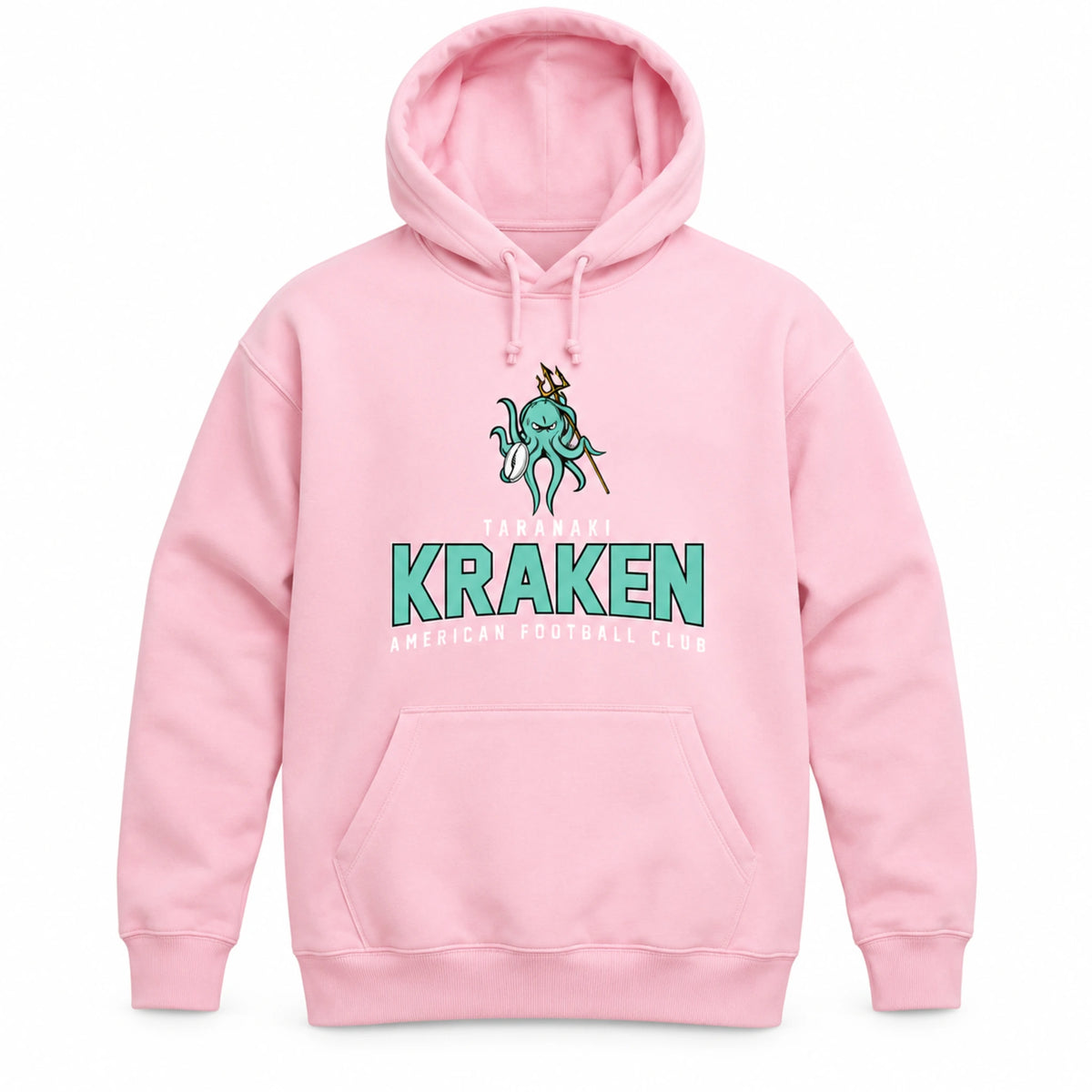 Kraken NFL Pink Cotton Hoodie