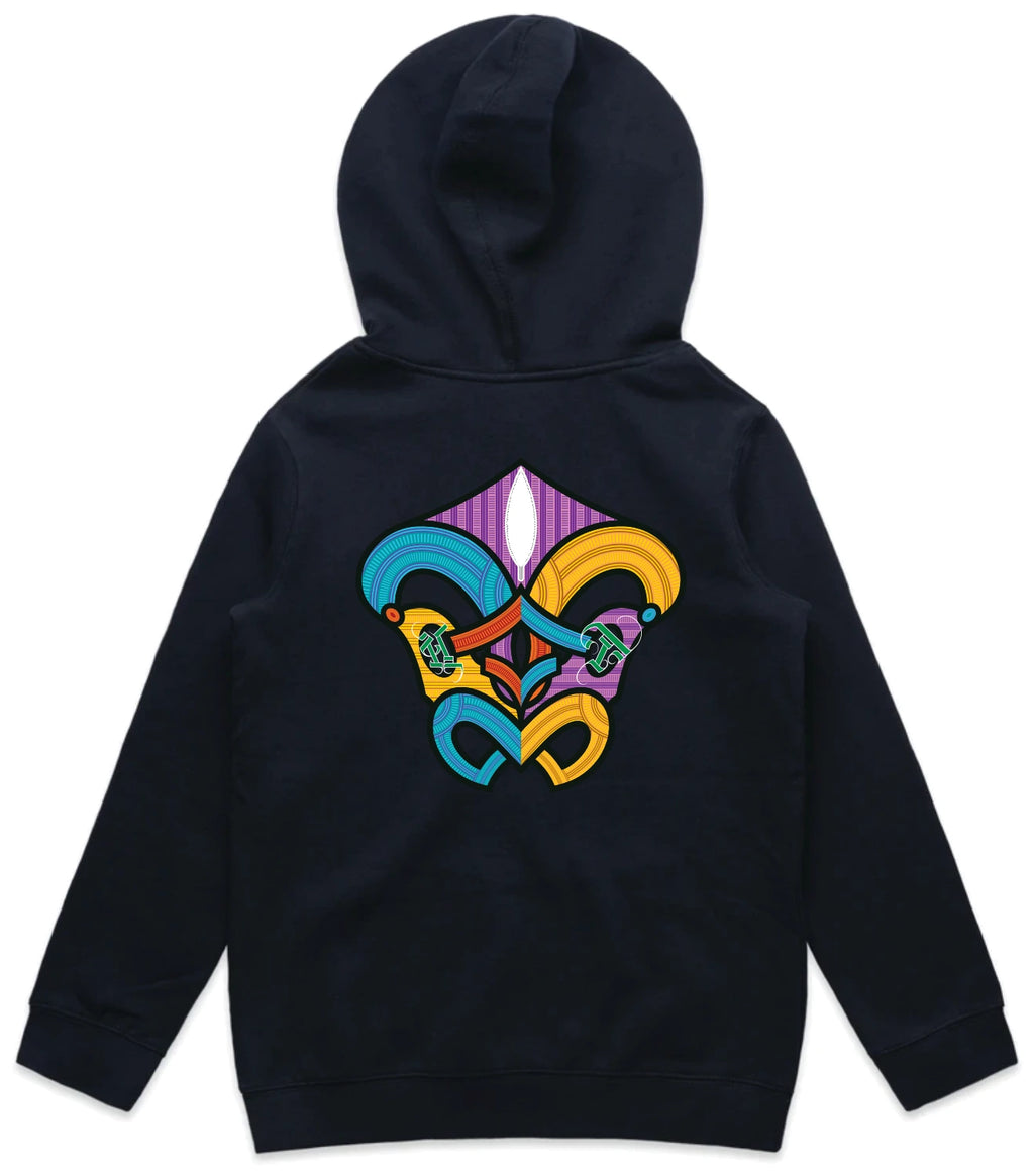 Te Atiawa Hine Takurua Kids Hoodie