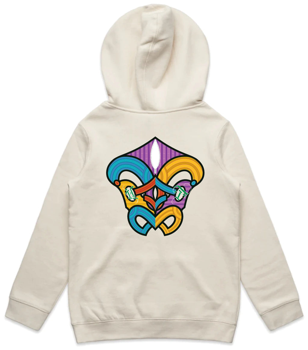 Te Atiawa Hine Takurua Youth Hoodie