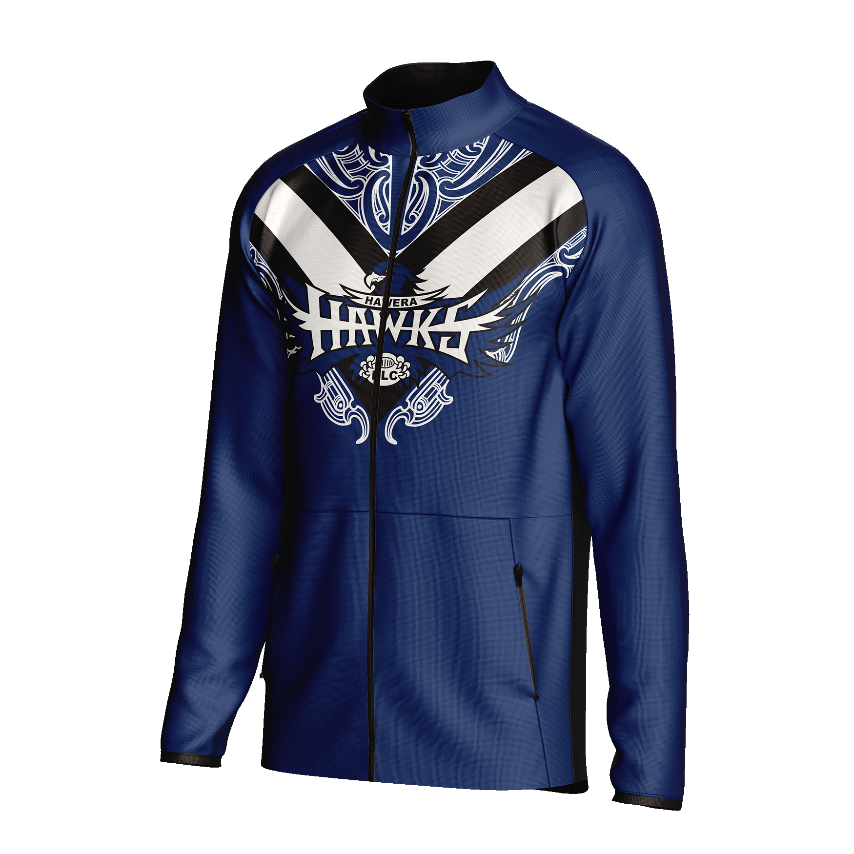 Hawera Hawks Zipthrough Training Jacket image 0