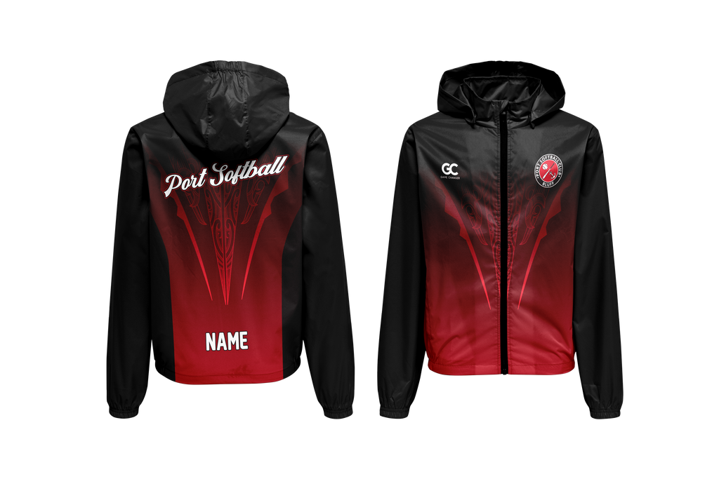 Port Softball Club Zip Training Jacket image 0