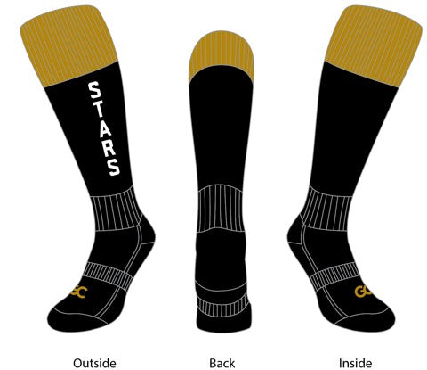 Stars Playing Socks (Gold) image 0