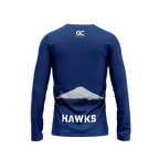 Hawera Hawks L/S Adults Tee image 1