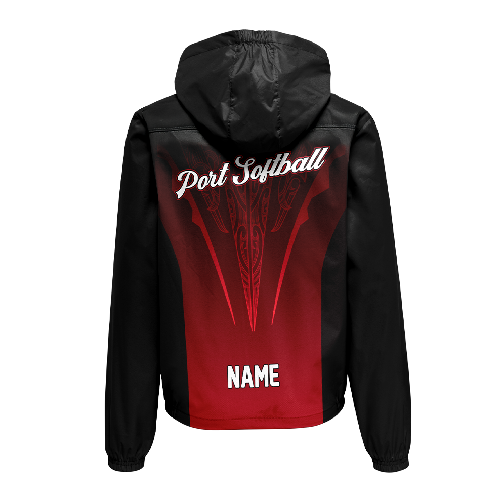 Port Softball Club Zip Training Jacket image 2