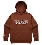 Taranaki Iwi Ngā Pāhuki Hoodie-Clay