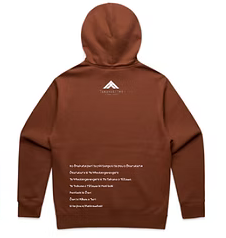 Taranaki Iwi Ngā Pāhuki Hoodie-Clay