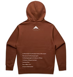 Taranaki Iwi Ngā Pāhuki Hoodie-Clay