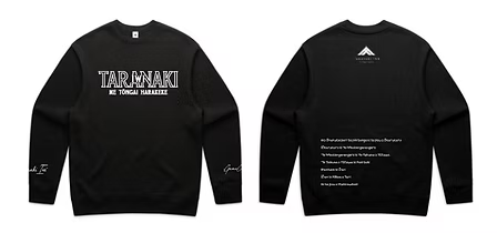 Taranaki Iwi Ngā Pāhuki Crew-Black