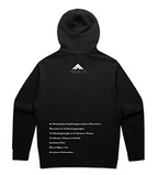 Taranaki Iwi Ngā Pāhuki Hoodie - Black