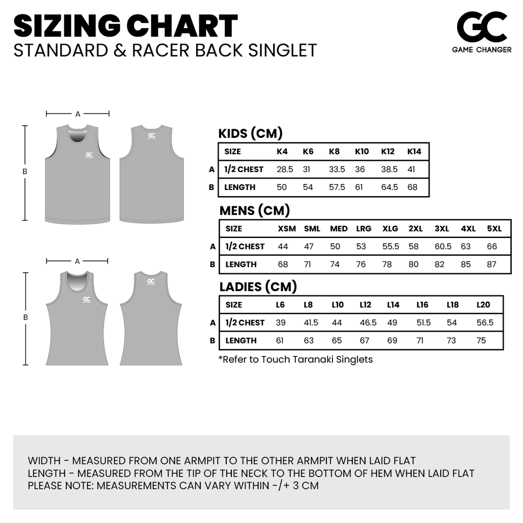 Hawera Hawks Adults Singlets image 2