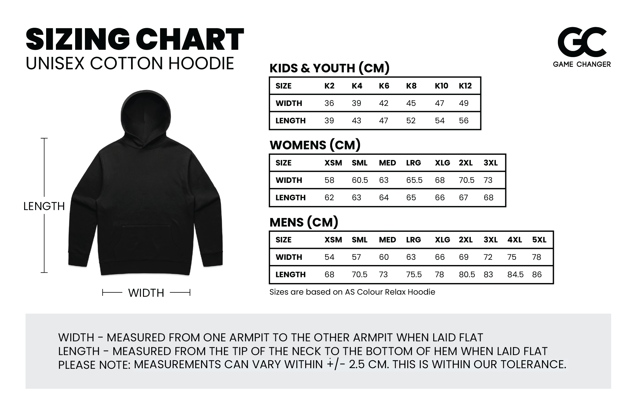 SRLA Supporters Cotton Hoodie - Mens & Kids image 2