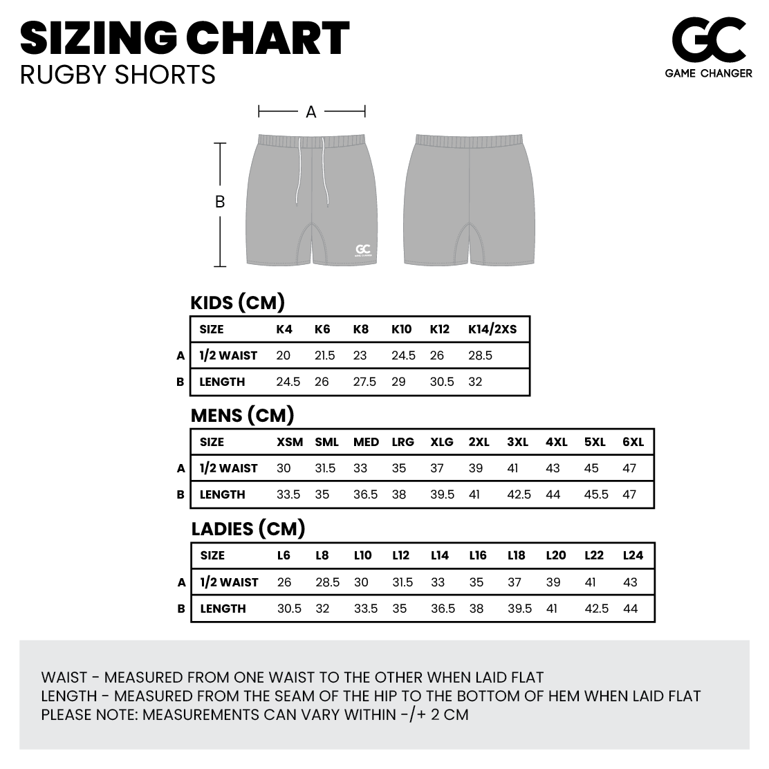 Kids & Mens Clifton Junior Rugby Playing Short image 2