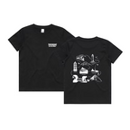 Taranaki Icon Map Kids and Youth Tee