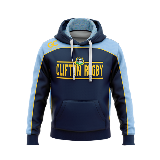 Kids & Mens Clifton Rugby Supporters Hoodie