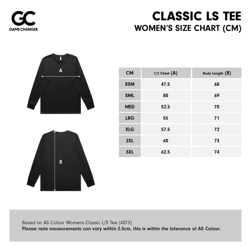 Womens Size Chart