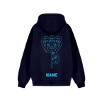 Clifton Rugby Blue Supporters Cotton Hoodie