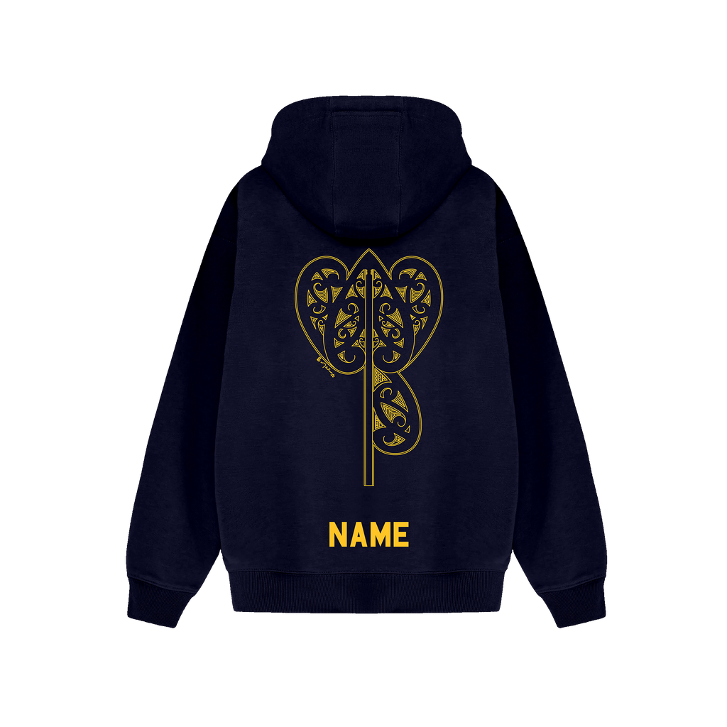 Clifton Rugby Supporters Hoodie - Gold Print