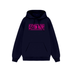 Clifton Rugby Supporters Hoodie - Magenta Print