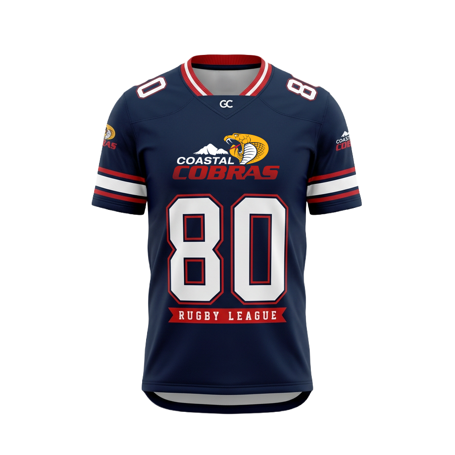 Coastal Cobras Rugby League - Official Gridiron Jersey