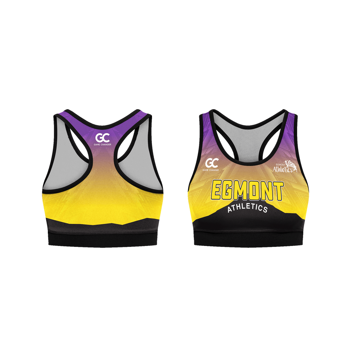 Egmont Athletics Ladies Sports Crop Top