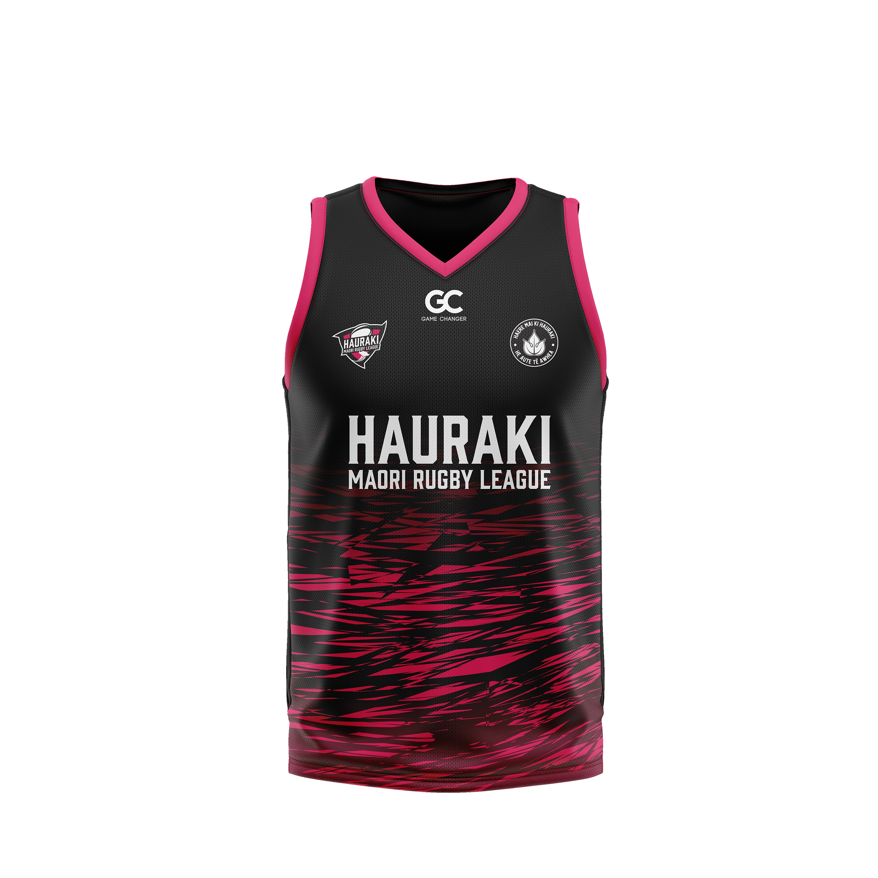 Hauraki Maori Rugby League - Official Casual Basketball Singlet