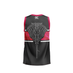 Hauraki Maori Rugby League - Official Stripe Casual Basketball Singlet