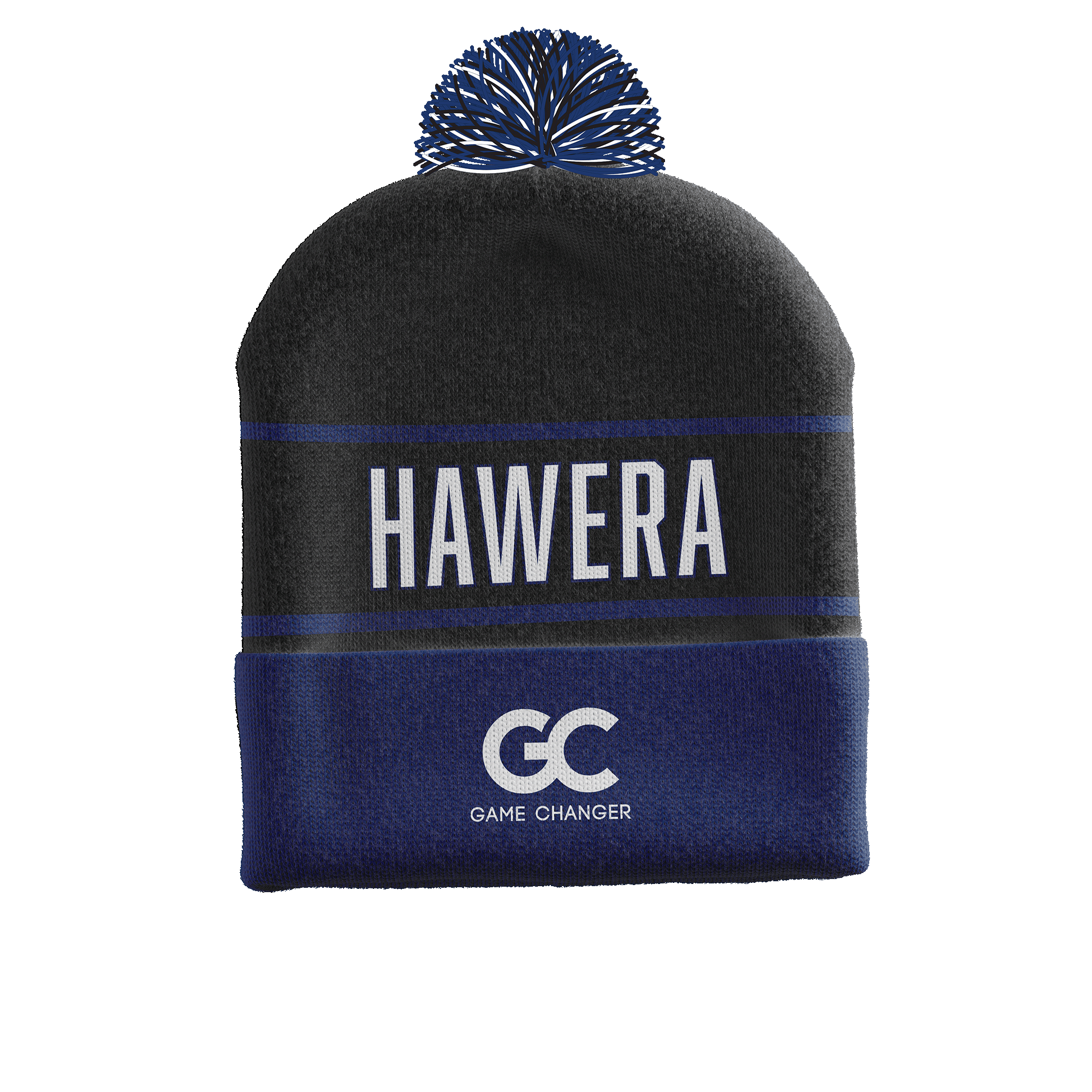 Hawera Hawks Knitted Beanie