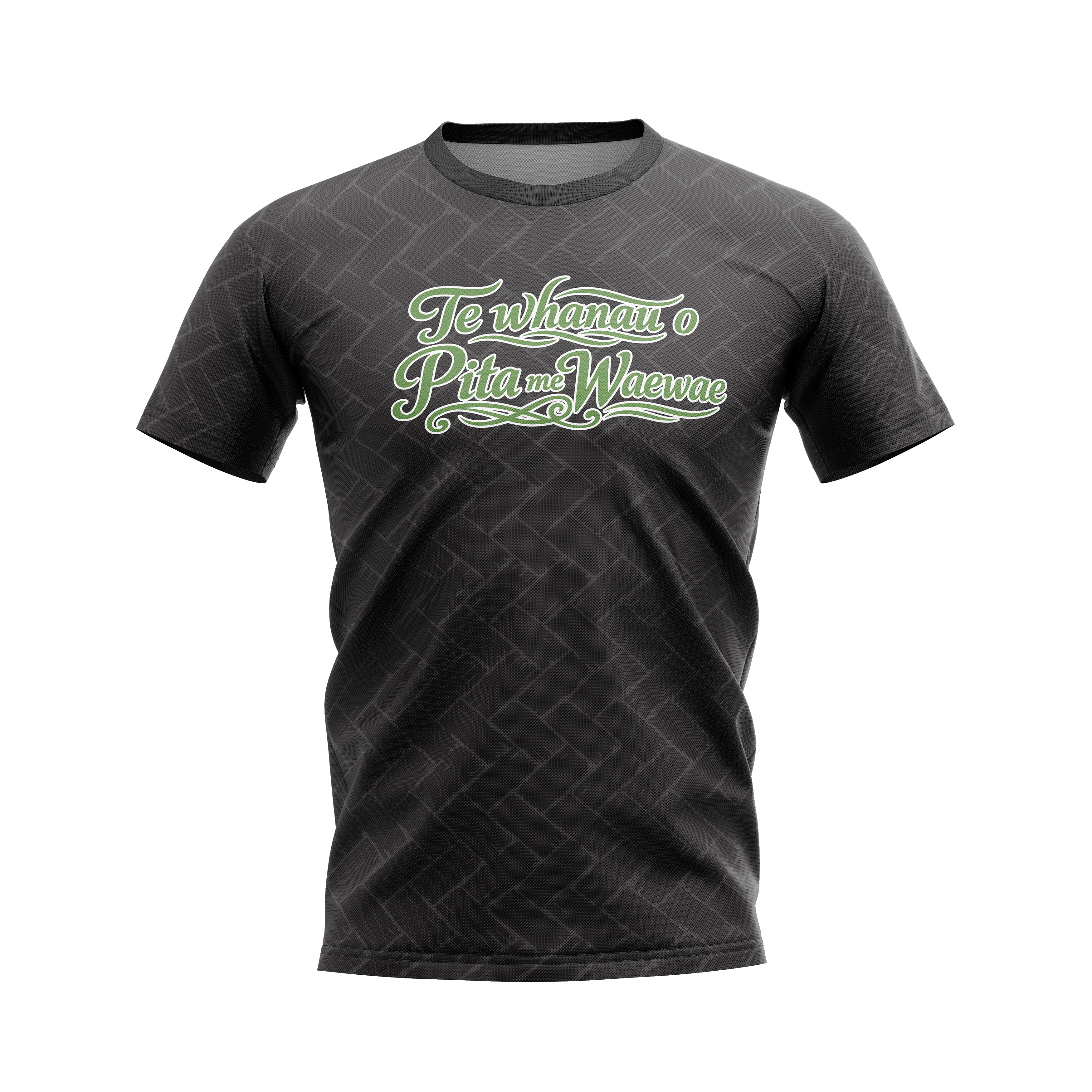 Te Whānau o Pita me Waewae - Official Black Tee