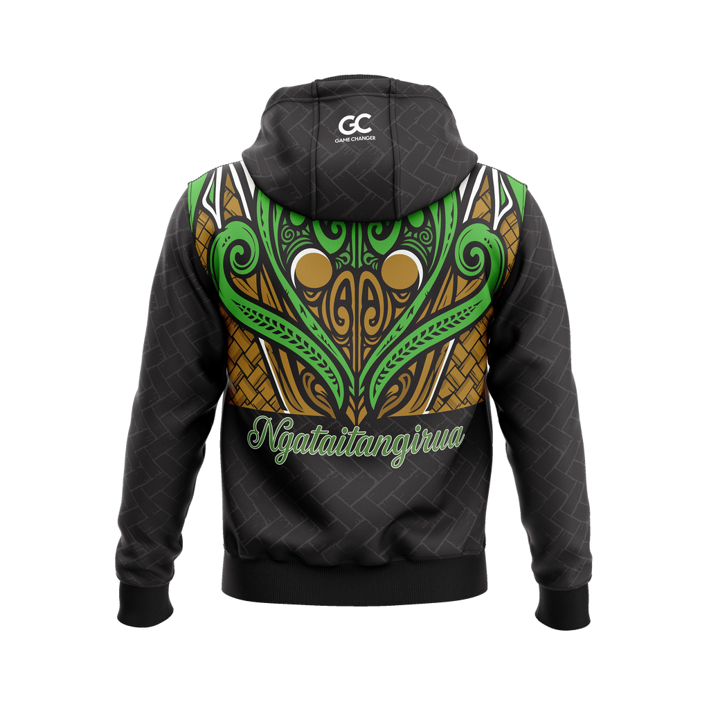 Te Whānau o Pita me Waewae Black Hoodie