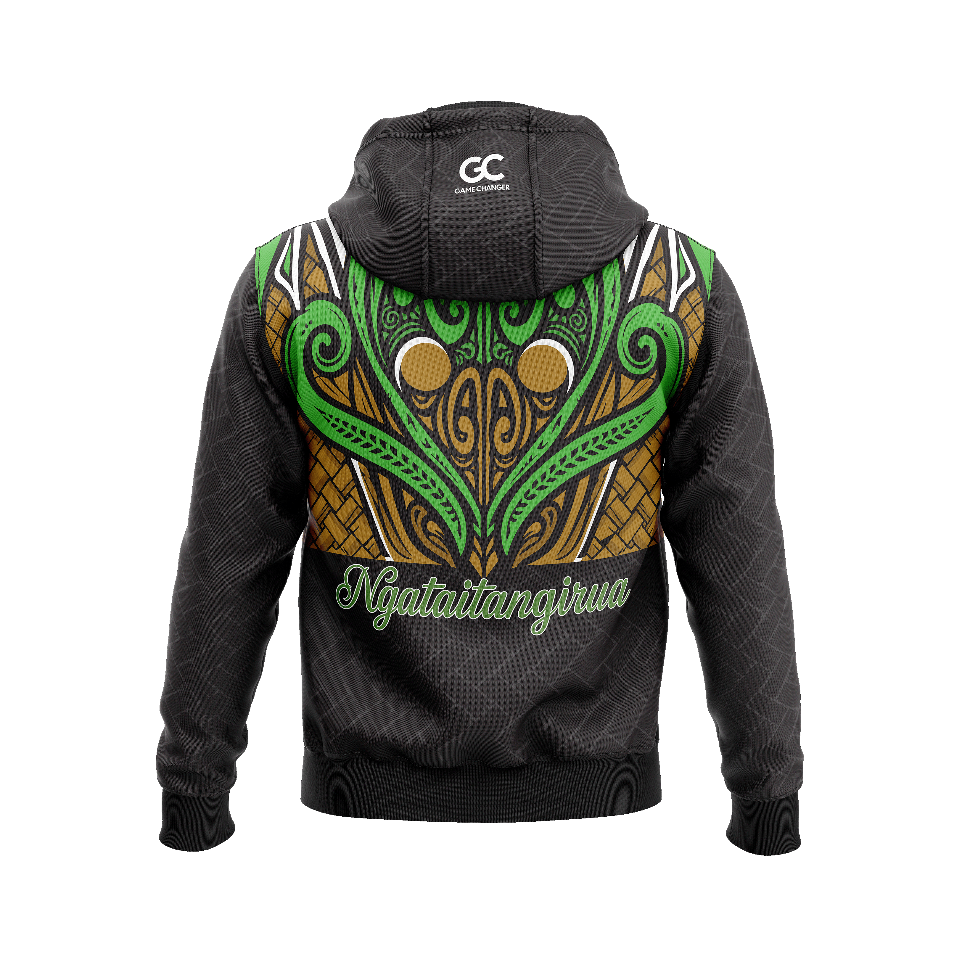 Te Whānau o Pita me Waewae Black Hoodie