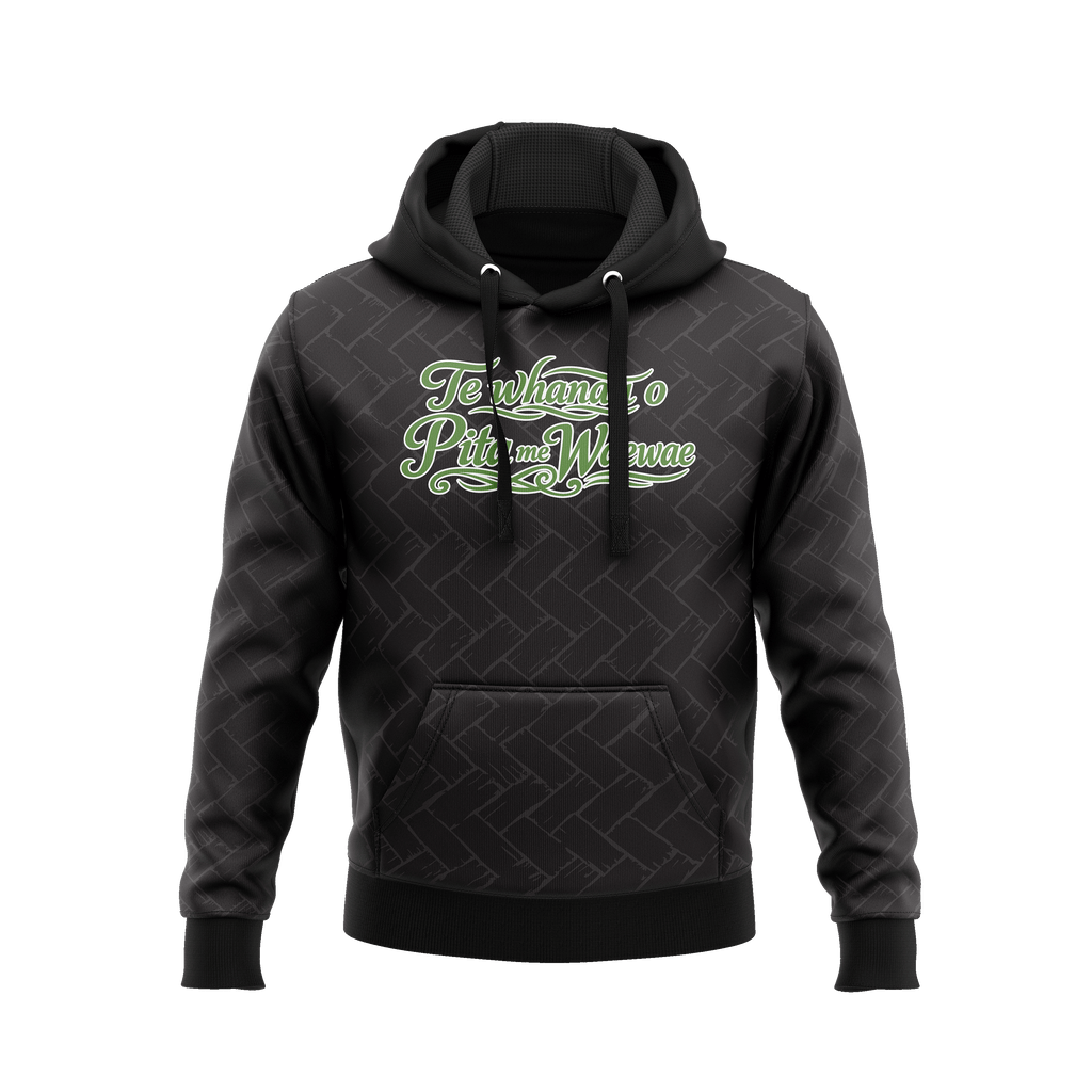Te Whānau o Pita me Waewae - Official Black Hoodie