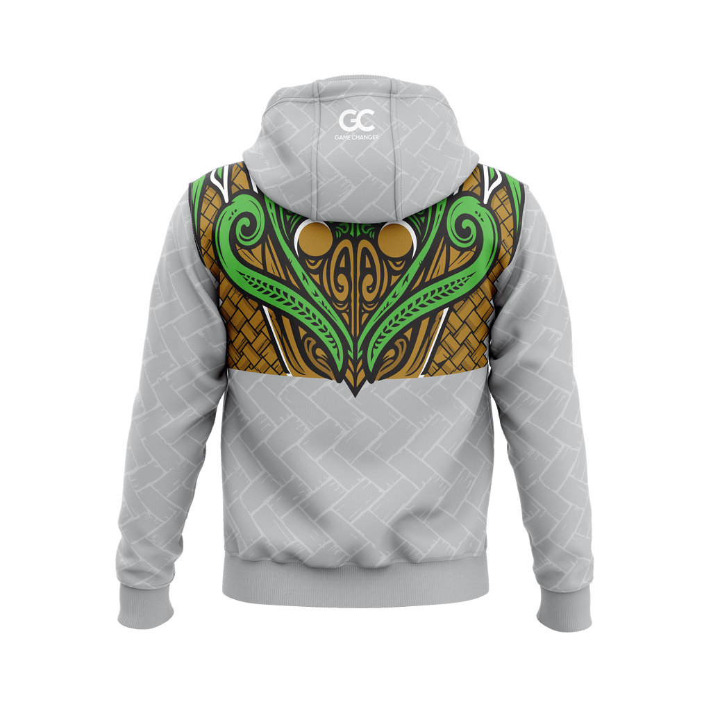 Te Whānau o Pita me Waewae - Official Grey Hoodie
