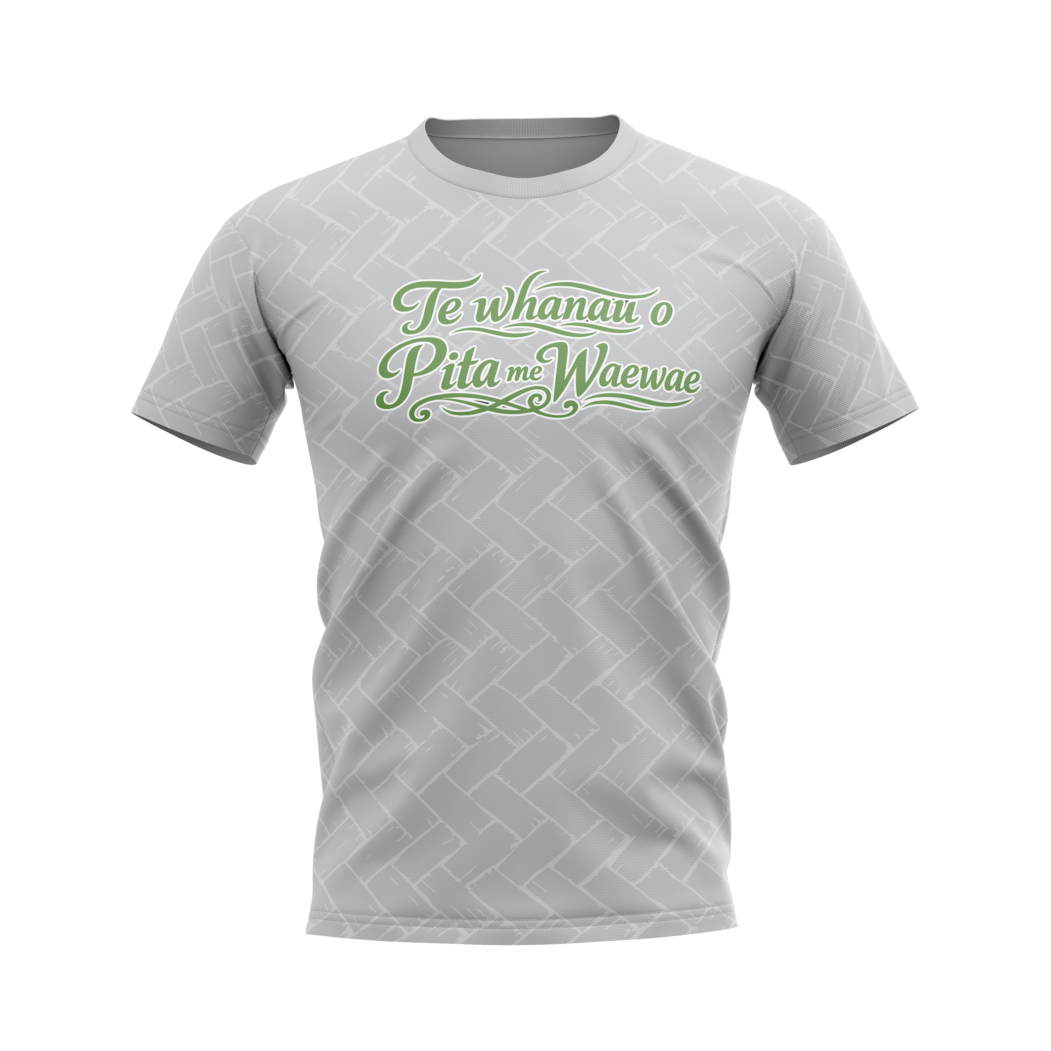 Te Whānau o Pita me Waewae - Official Grey Tee