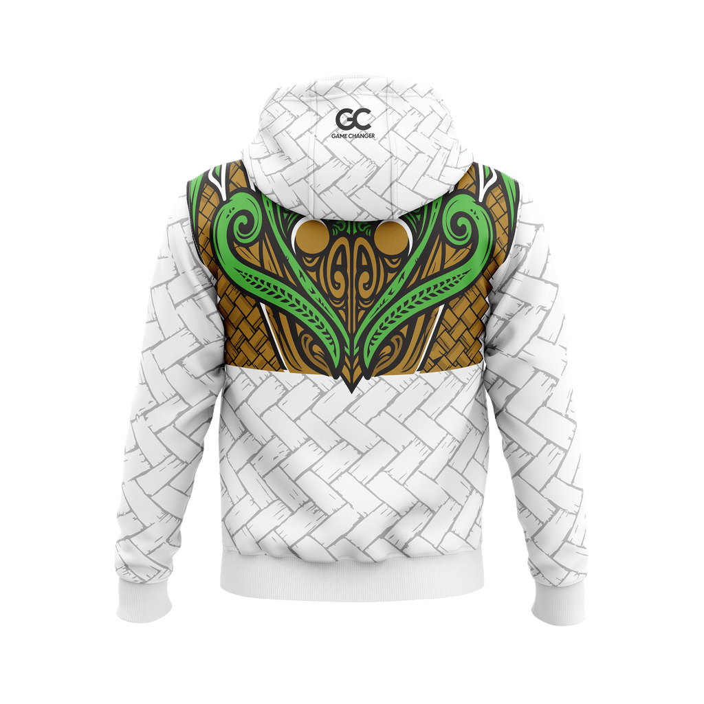 Te Whānau o Pita me Waewae - Official White Hoodie