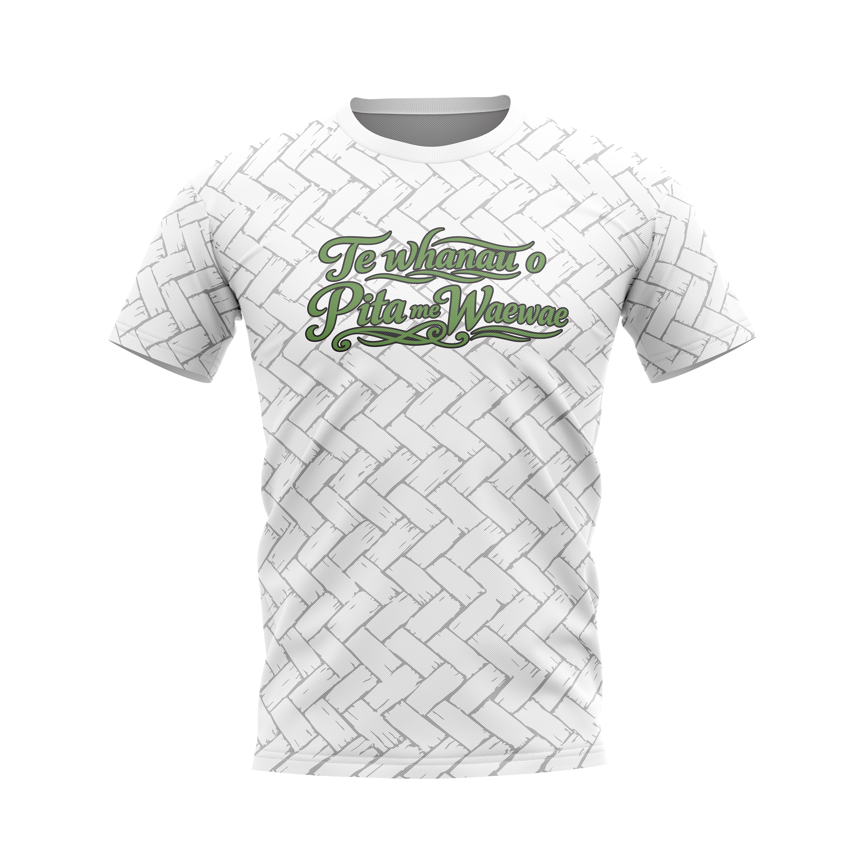 Te Whānau o Pita me Waewae - Official White Tee