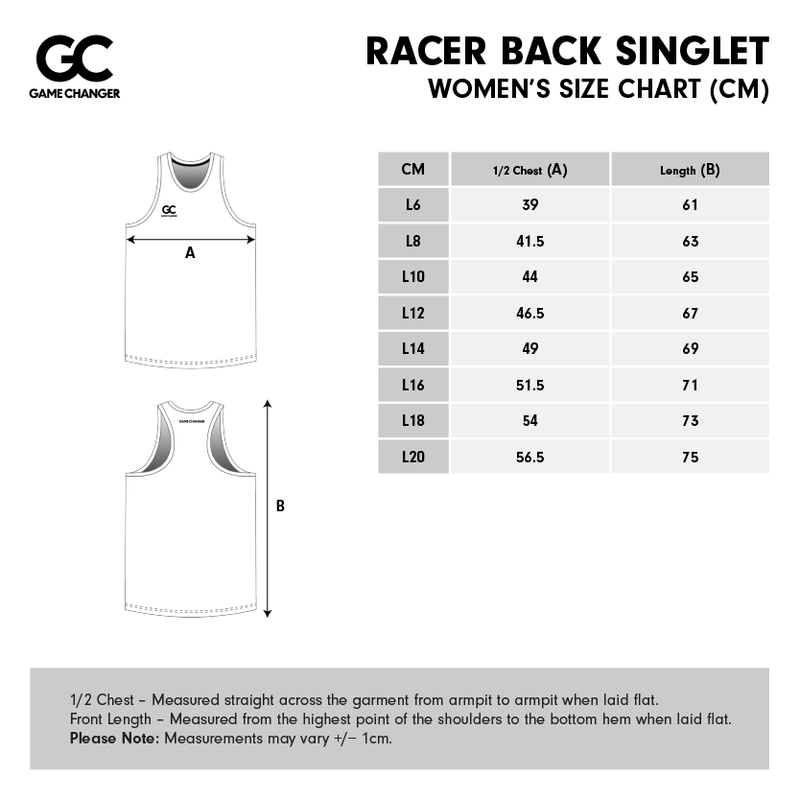 Womens Size Chart