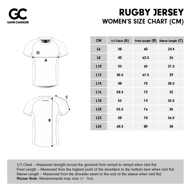 Women's Size Chart