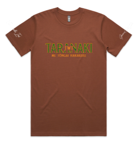 Taranaki Iwi Classic Tee-Clay