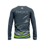 Tauranga Moana Outrigger Canoe Club - Official Grey L/S Tee
